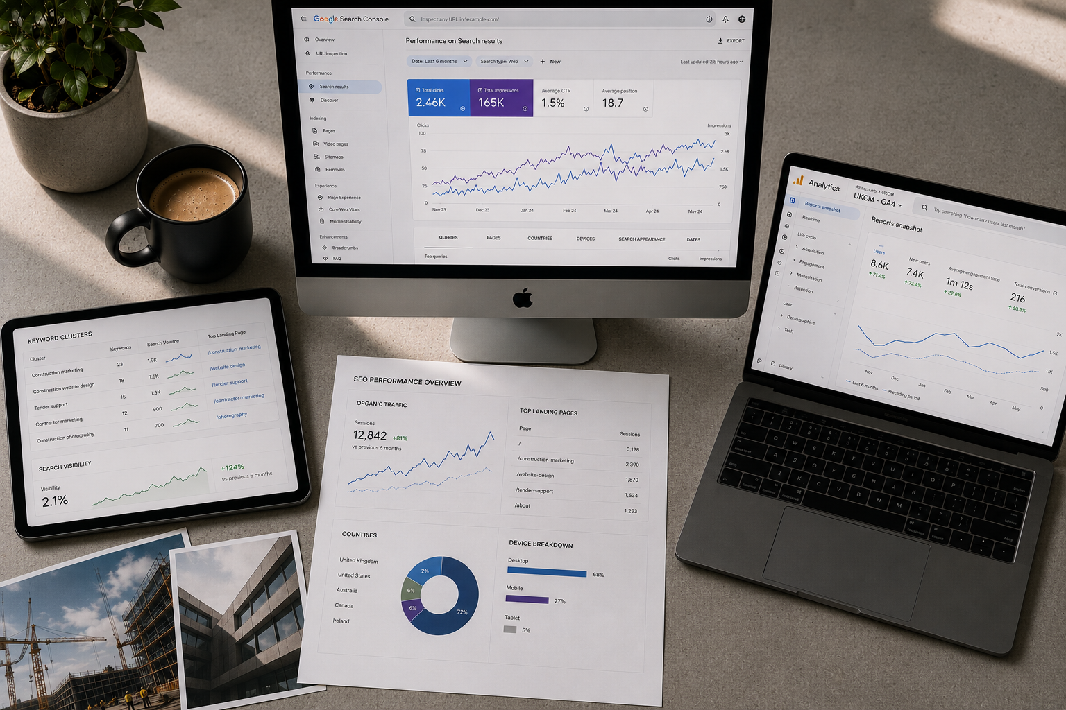UK Construction Marketing SEO Services